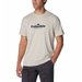 Koszulka męska Kwick Hike Graphic SS Tee Columbia - Dark Stone Heat