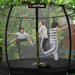 Trampolina Pumpkin 366cm 12ft Outtec - czarna