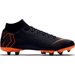 Buty piłkarskie korki Mercurial Superfly VI Academy Multi Ground Nike - czarno-pomarańczowe