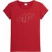 Koszulka damska 4FSS23TTSHF583 4F - czerwona