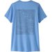 Koszulka damska Capilene Cool Daily Graphic Patagonia - Strataspire: Abundant Blue X-Dye