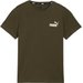 Koszulka juniorska ESS Small Logo Tee B Puma - Dark Olive