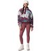 Bluza polarowa damska Helvetia II Printed Crop Columbia - Rich Wine Sisters, Rich Wine