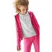 Bluza dziewczęca 4FJAW23TFSWF197 4F - fuksja