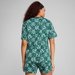 Koszulka damska Ess Graphic Relaxed Aop Puma - Green Moon