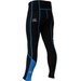 Spodnie rowerowe SR0074 Stanteks - czarno-niebieskie